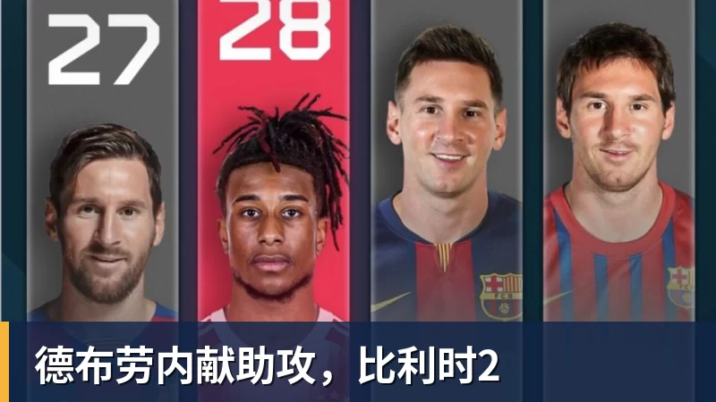 华体会体育德布劳内献助攻，比利时2